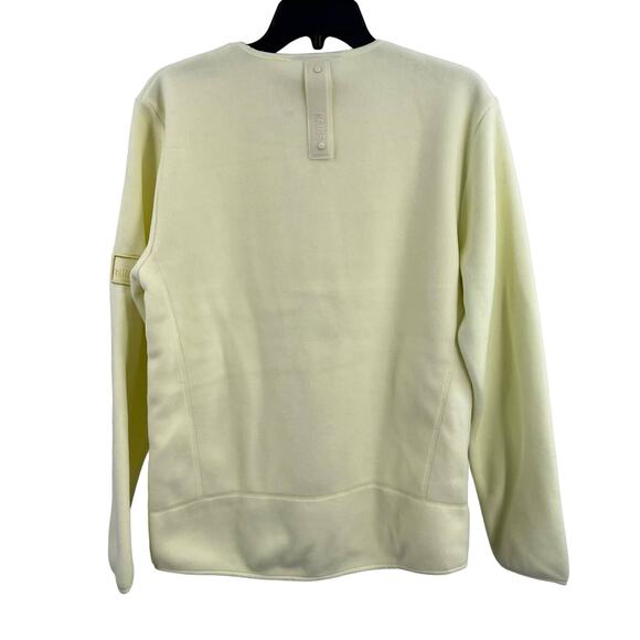 Rains Unisex Fleece Zip Close Jacket Yellow Size XS - Picture 4 of 7